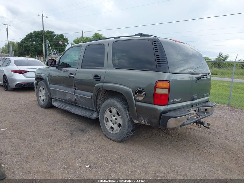 2002 Chevrolet Tahoe Ls VIN: 1GNEC13Z32R248388 Lot: 45293046