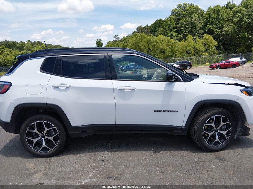 2025 Jeep Compass Limited 4X4 VIN: 3C4NJDCN4ST592168 Lot: 45293071
