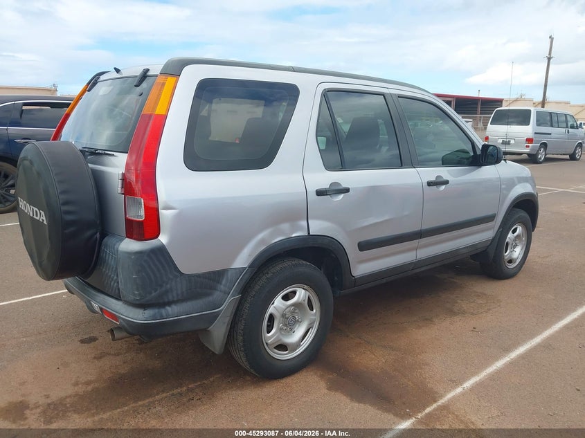 2004 HONDA CR-V SPORT UTILITY VEHICLE 2.4L I-4 DOHC, VVT, 160HP