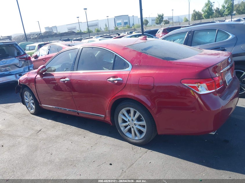 2012 Lexus Es 350 VIN: JTHBK1EG5C2493115 Lot: 45293101