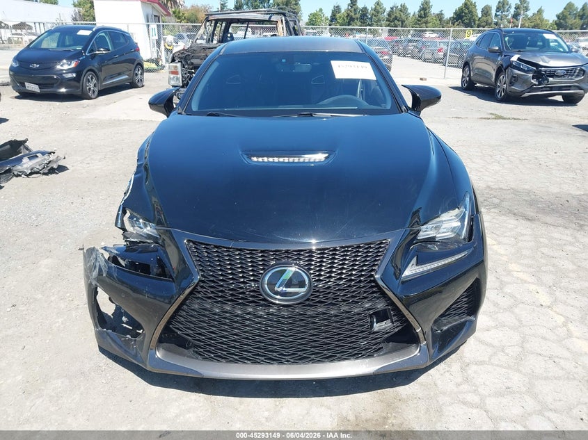 2016 Lexus Rc F VIN: JTHHP5BC2G5005358 Lot: 45293149