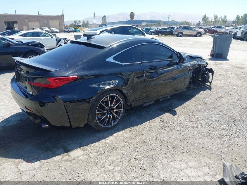 2016 LEXUS RC F auction photo 4