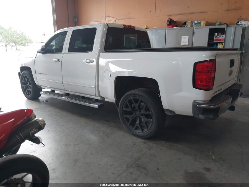 Vin: 3gcpcrec9jg536326, lot: 45791036, chevrolet silverado 1500 1lt 20183