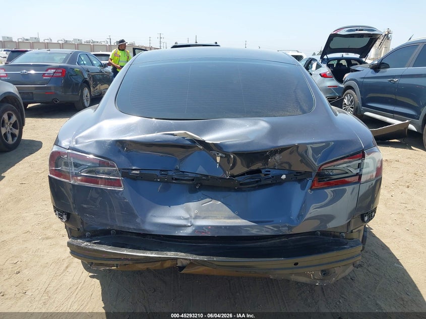 2021 Tesla Model S Long Range Dual Motor All-Wheel Drive VIN: 5YJSA1E53MF435876 Lot: 45293210
