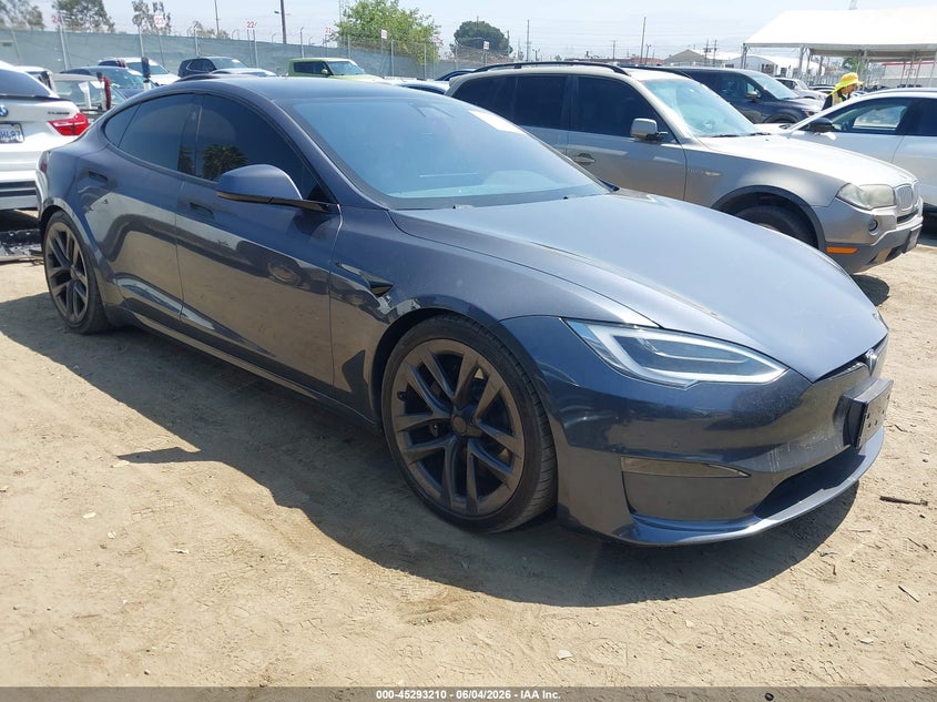 Vin: 5yjsa1e53mf435876, lot: 45791046, tesla model s long range dual motor all-wheel drive 2021 img_1