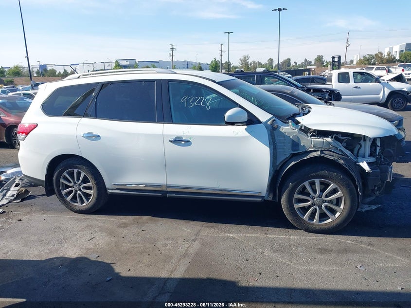 2015 Nissan Pathfinder Sl VIN: 5N1AR2MM0FC661632 Lot: 45293228
