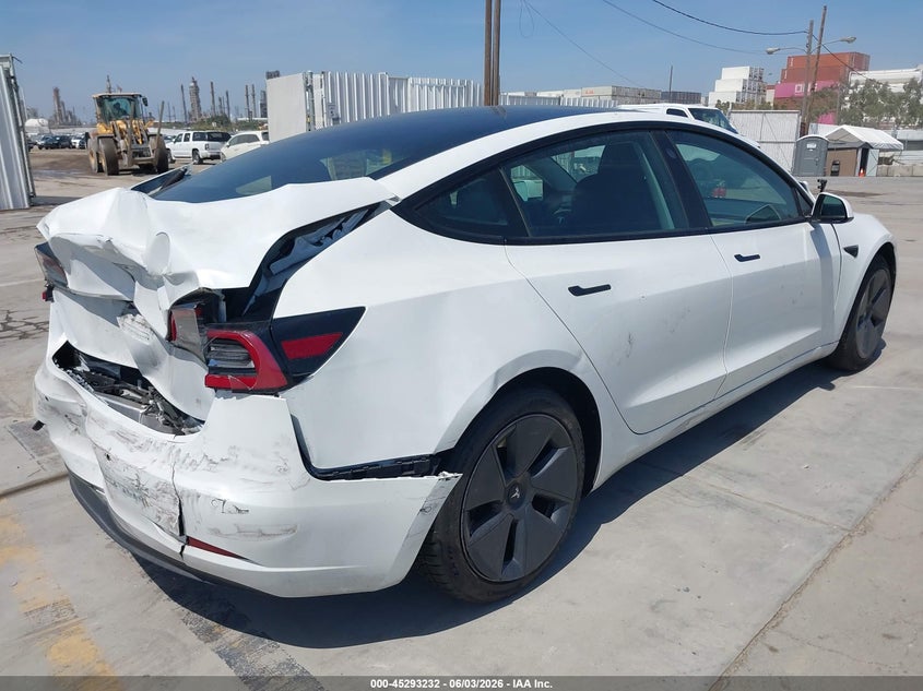 Vin: 5yj3e1ea6mf874494, lot: 45791068, tesla model 3 standard range plus rear-wheel drive 20214