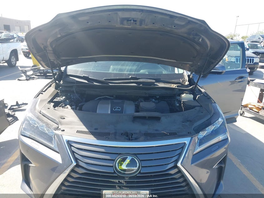 2017 Lexus Rx 3.5 Rx 350 grey Lot 111045293240 Vin 2T2BZMCA8HC063306