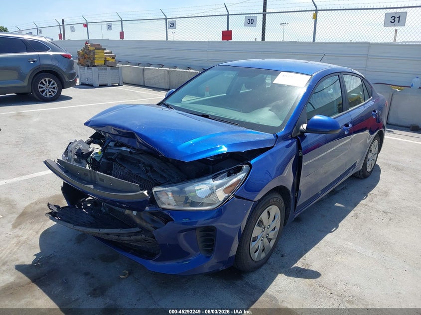 2020 Kia Rio S VIN: 3KPA24AD4LE327763 Lot: 45293249