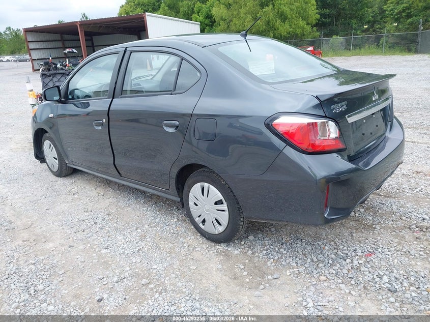 Vin: ml32fufj0rhf16779, lot: 45791091, mitsubishi mirage g4 black edition/es/le 20243