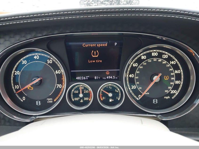 2014 BENTLEY CONTINENTAL GT auction photo 7