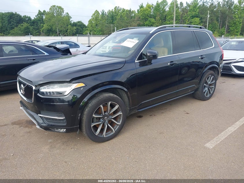 Vin: yv4a22pk1g1045113, lot: 45791099, volvo xc90 t6 momentum 20162