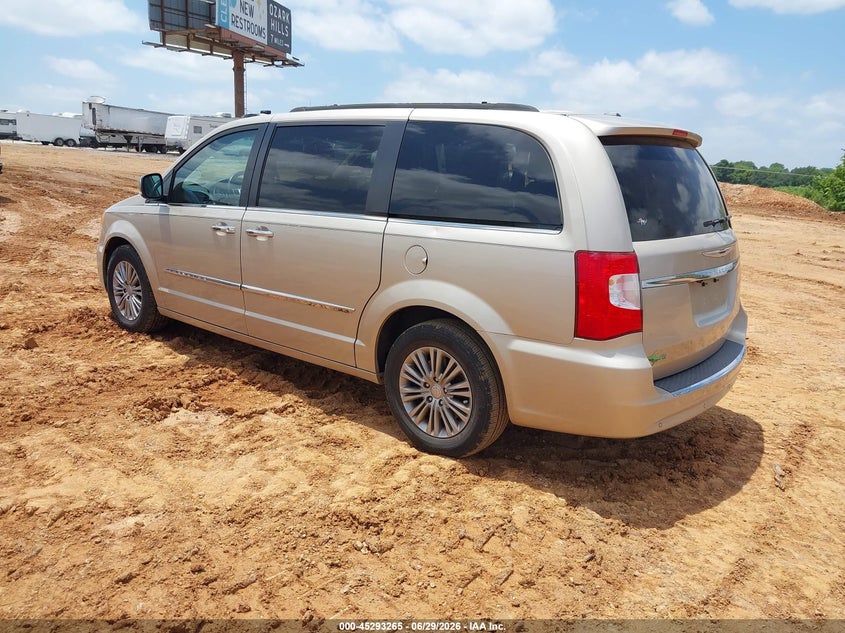Vin: 2c4rc1cg0fr645646, lot: 45791101, chrysler town & country touring-l 20153