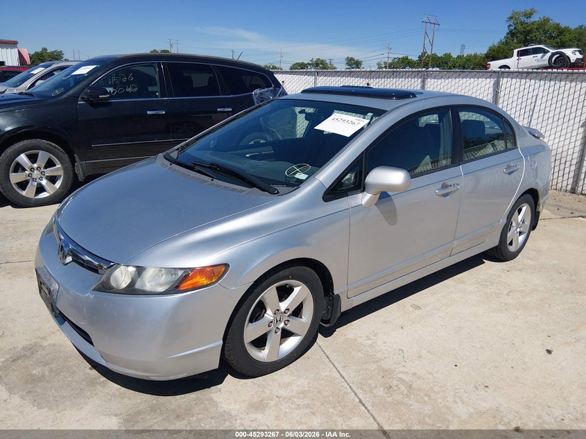 2007 Honda Civic Ex 1HGFA16867L074110 photo 1