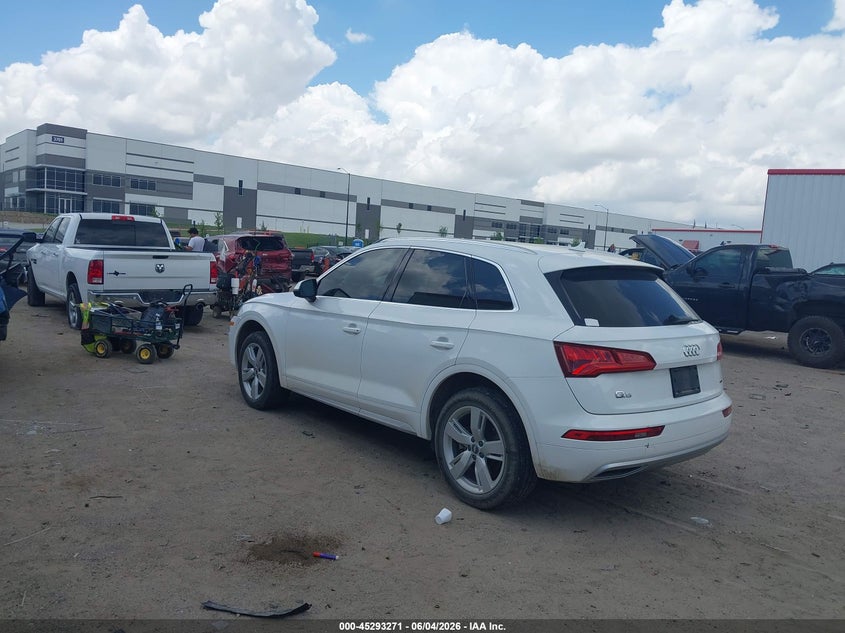 Vin: wa1anafy7k2050372, lot: 45791107, audi q5 45 premium 20193