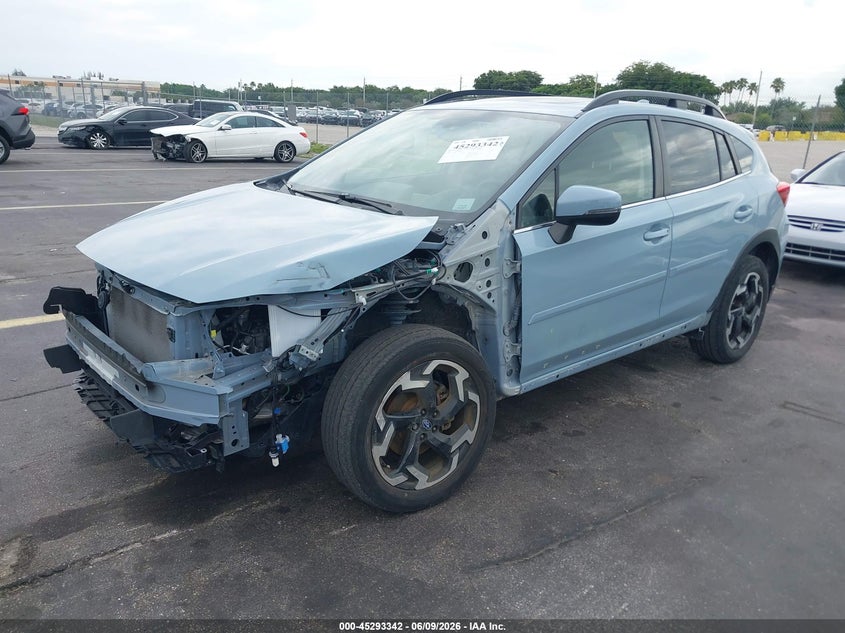 Vin: jf2gthmc7m8266116, lot: 45791178, subaru crosstrek limited 20212