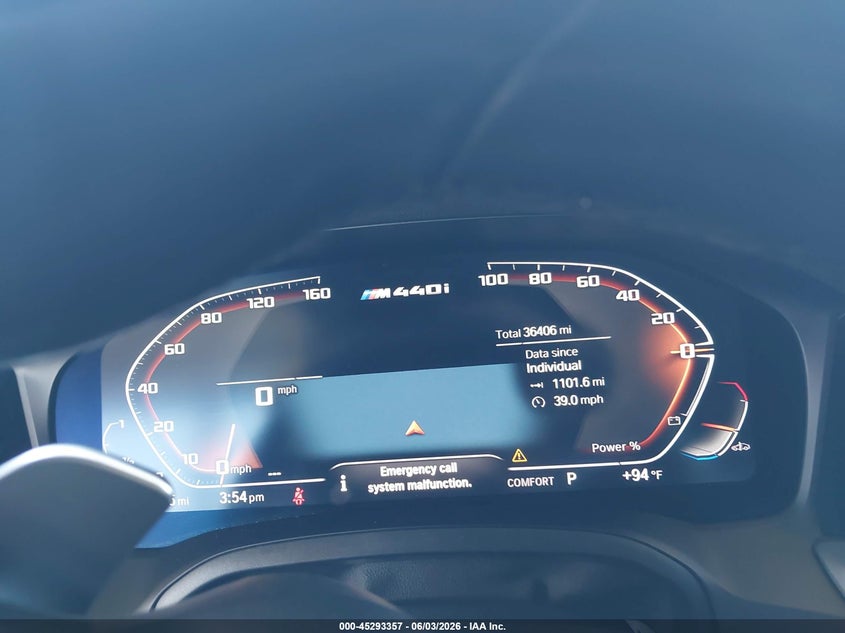 2022 BMW M440I VIN: WBA53AT0XNCJ15108 Lot: 45293357