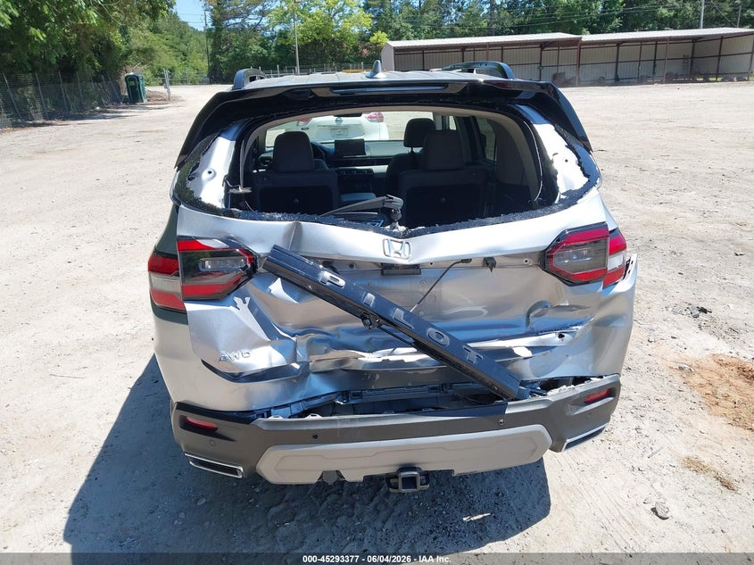 2025 Honda Pilot Touring VIN: 5FNYG1H71SB096151 Lot: 45293377