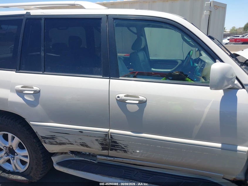 2004 Lexus Lx 470 VIN: JTJHT00W443540743 Lot: 45293385