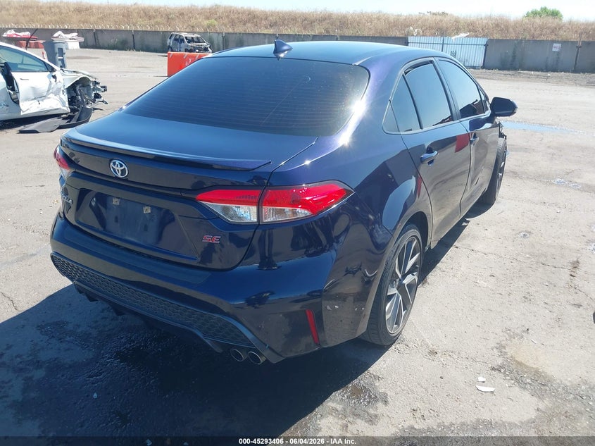 Vin: jtds4rce4lj001952, lot: 45791242, toyota corolla se 20204