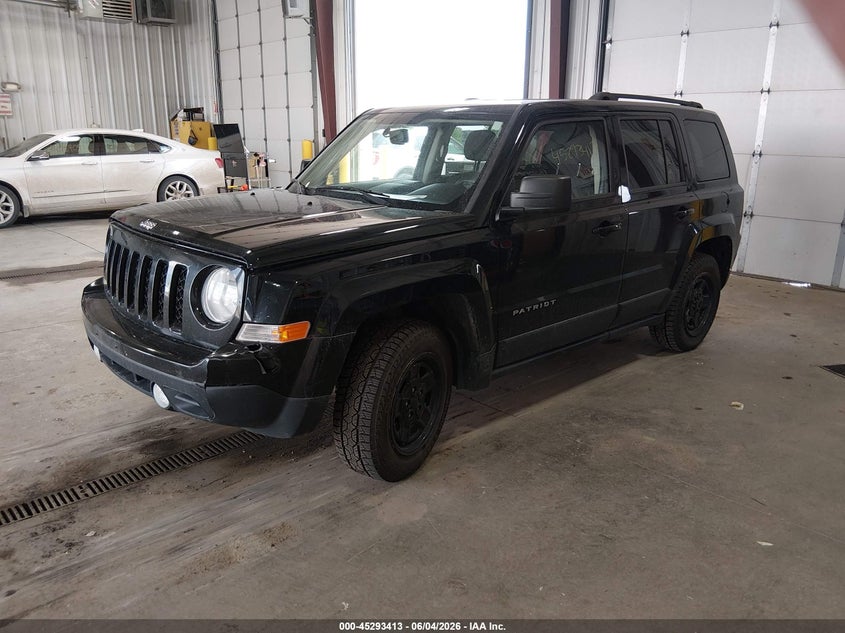 Vin: 1c4njpba7gd734686, lot: 45791248, jeep patriot sport 20162