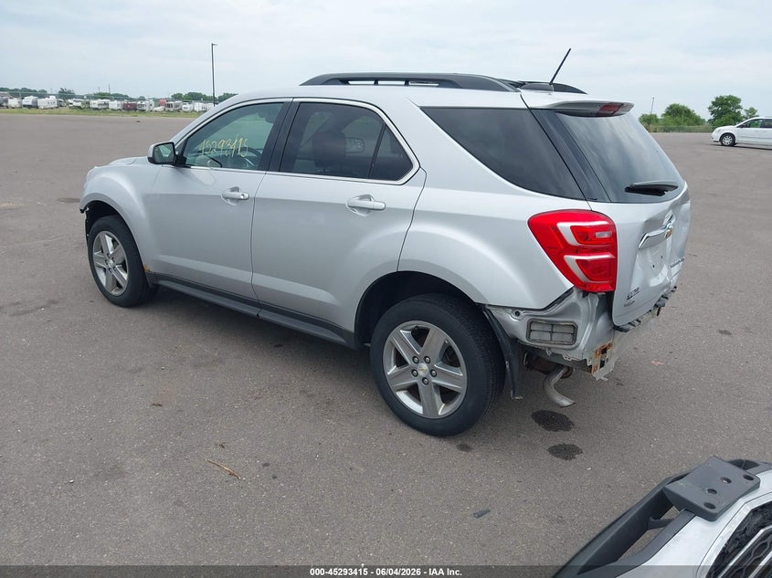 Vin: 2gnflfek0g6180877, lot: 45791251, chevrolet equinox lt 20163