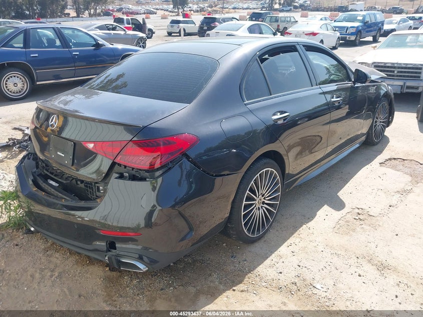 Vin: w1kaf4gb2sr245288, lot: 45791273, mercedes-benz c 300 20254