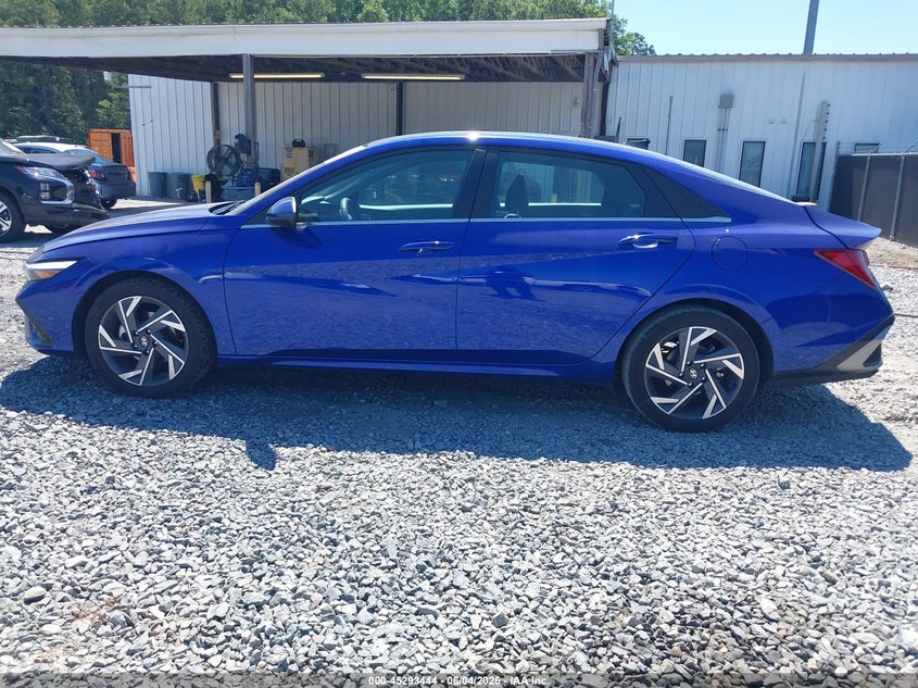 2025 Hyundai Elantra Sel Convenience VIN: KMHLS4DG1SU876475 Lot: 45293444
