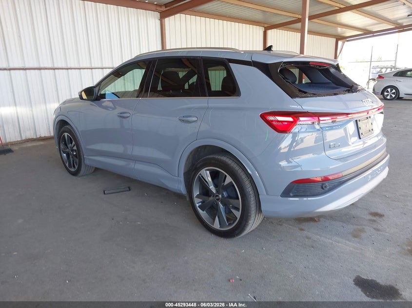 Vin: wa1g2bfz1np050117, lot: 45791284, audi q4 e-tron premium 50 quattro 20223