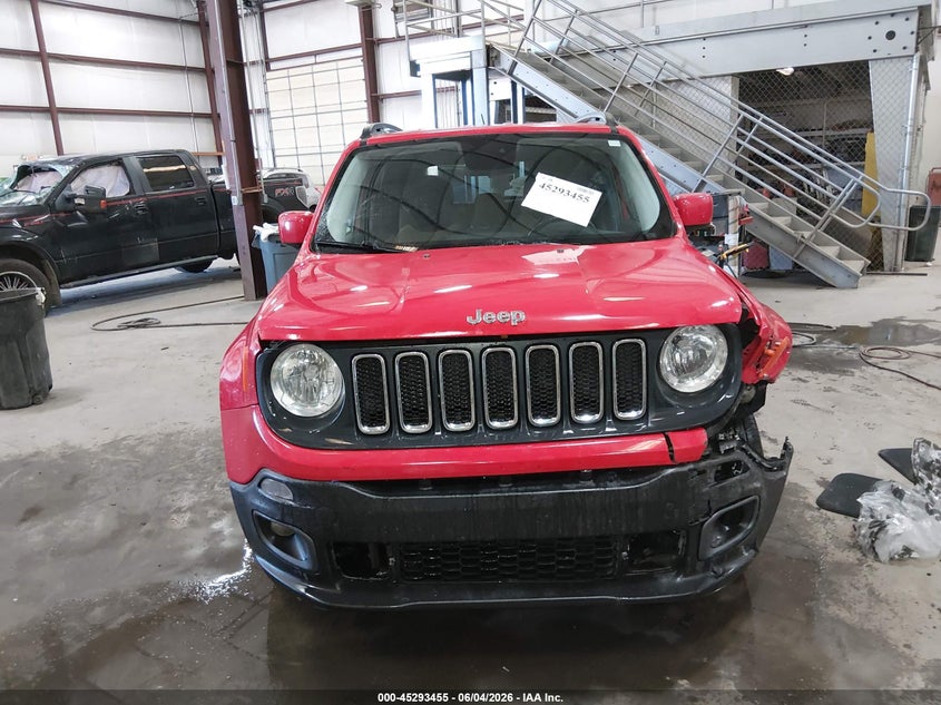 2015 Jeep Renegade Latitude VIN: ZACCJBBT7FPC45927 Lot: 45293455