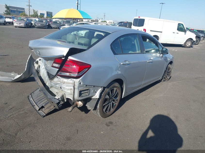 Vin: 2hgfb2f92dh566931, lot: 45791301, honda civic ex-l 20134