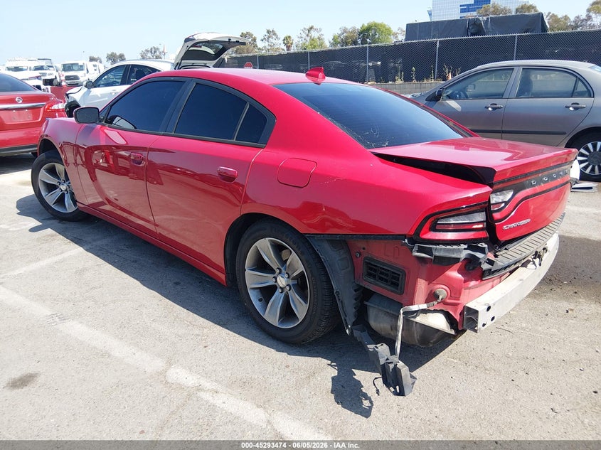 Vin: 2c3cdxhg0fh784216, lot: 45791310, dodge charger sxt 20153