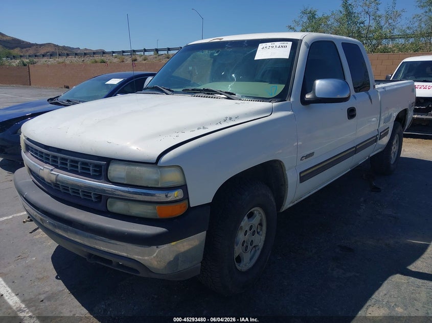 2002 Chevrolet Silverado 1500 Ls VIN: 2GCEK19V621197641 Lot: 45293480