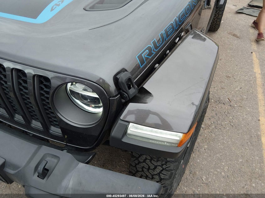 2021 Jeep Wrangler 4Xe Unlimited Rubicon 4X4 VIN: 1C4JJXR60MW758506 Lot: 45293497