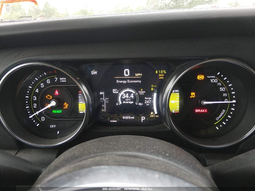 2021 Jeep Wrangler 4Xe Unlimited Rubicon 4X4 VIN: 1C4JJXR60MW758506 Lot: 45293497