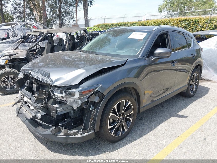 Vin: jm3kfbem0p0102950, lot: 45791336, mazda cx-5 2.5 s premium plus 20232