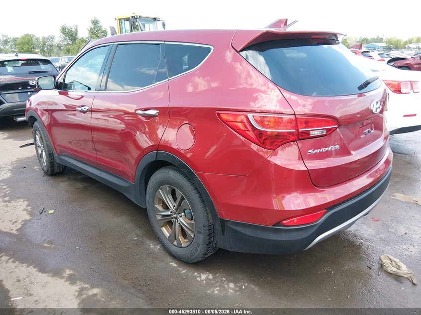 Vin: 5xyzu3lb0dg093189, lot: 45791346, hyundai santa fe sport 20133