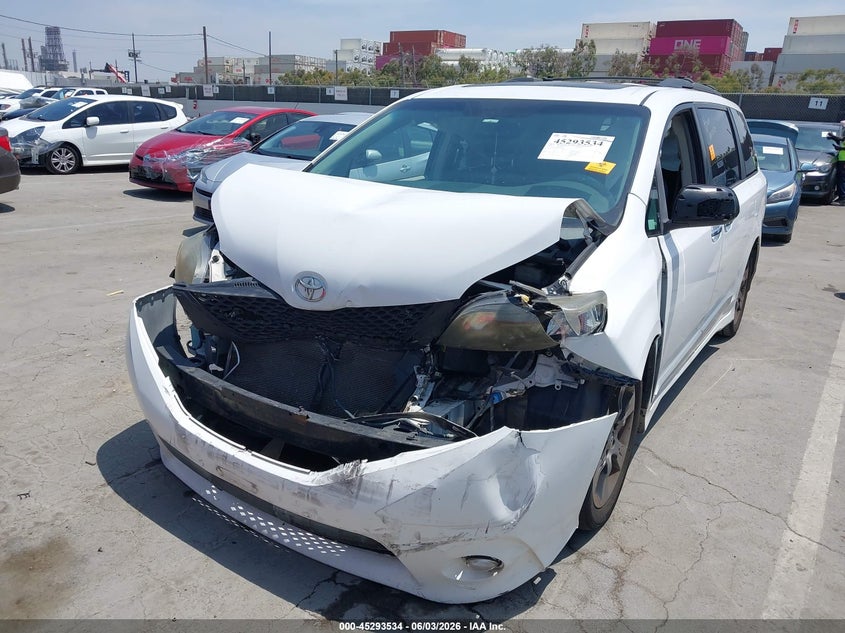 2014 Toyota Sienna Se 8 Passenger VIN: 5TDXK3DC0ES428248 Lot: 45293534
