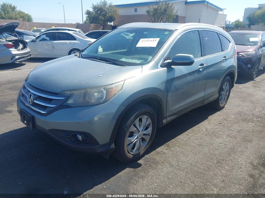 Vin: jhlrm3h77cc006740, lot: 45791381, honda cr-v ex-l 20122