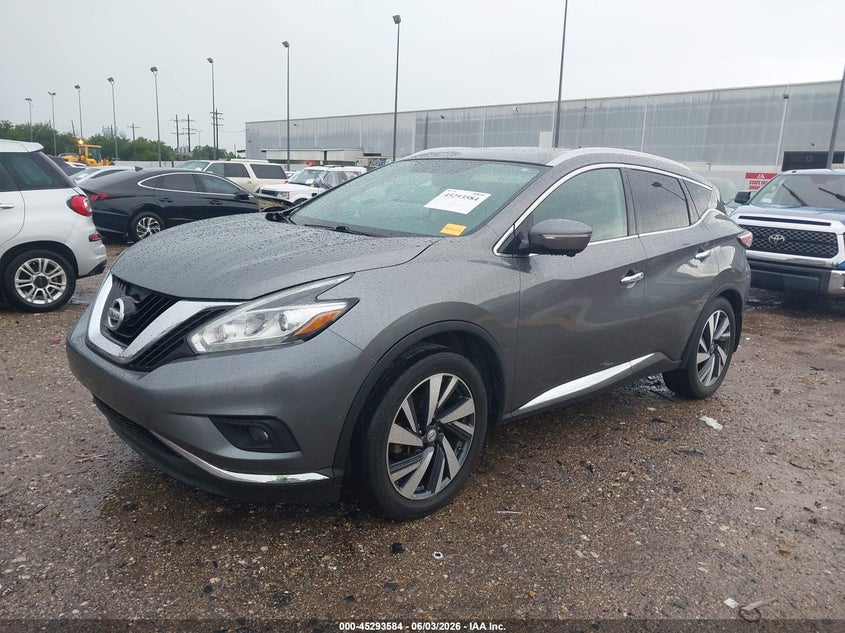Vin: 5n1az2mg6fn226094, lot: 45791420, nissan murano platinum 20152