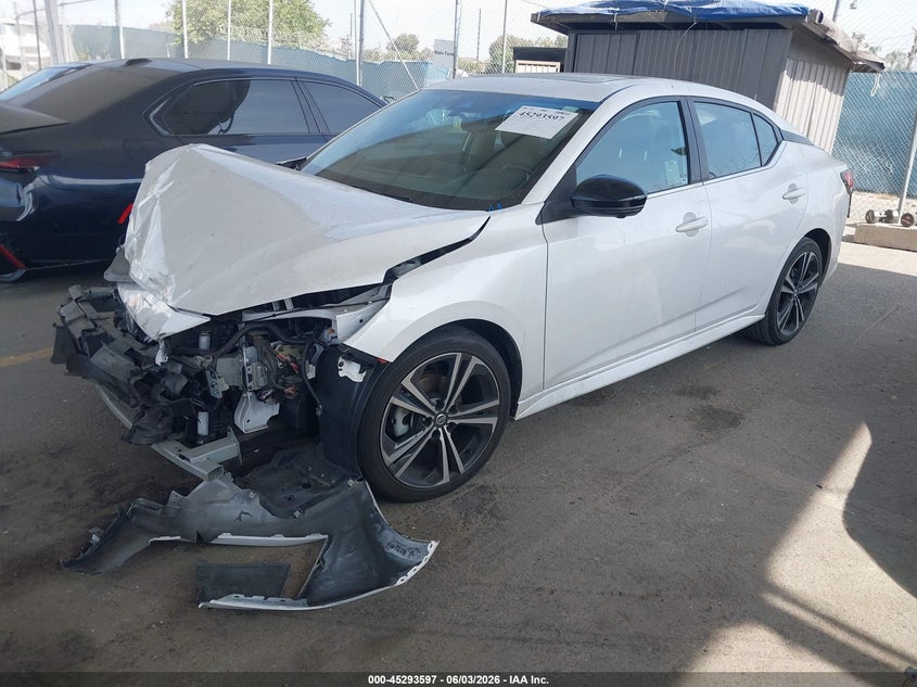 Vin: 3n1ab8dv9py274870, lot: 45791433, nissan sentra sr xtronic cvt 20232