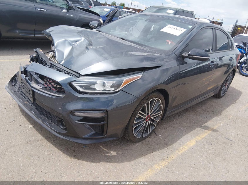 Vin: 3kpf44ac2le259664, lot: 45791439, kia forte gt manual 20202
