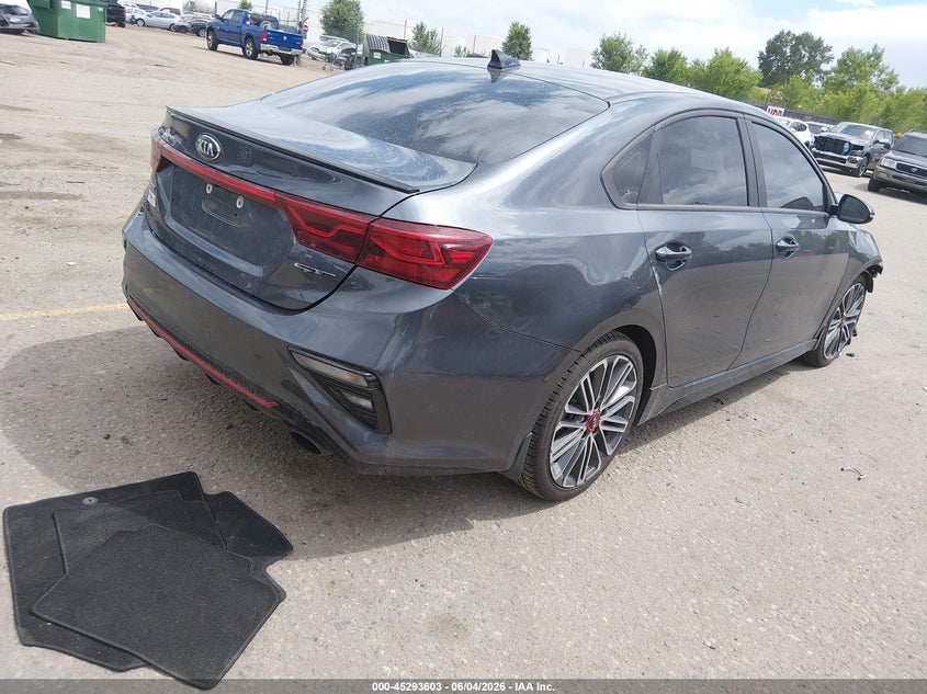 Vin: 3kpf44ac2le259664, lot: 45791439, kia forte gt manual 20204