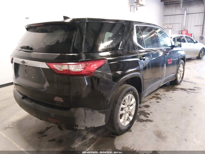 Vin: 1gnevfkw7mj136239, lot: 45791462, chevrolet traverse awd ls 20214