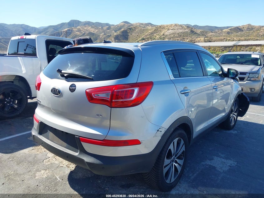 Vin: kndpcca20c7215381, lot: 45791474, kia sportage ex 20124