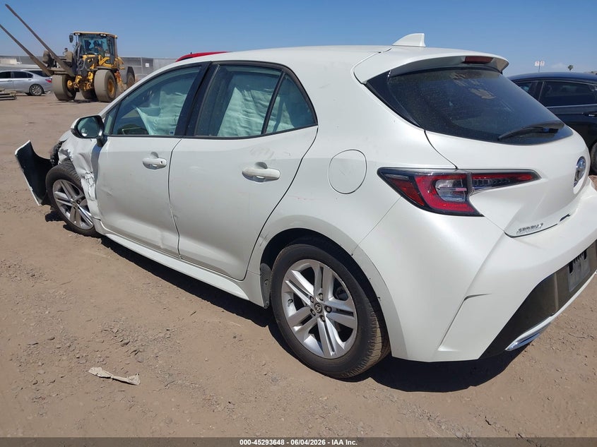 Vin: jtnd4rbe7l3092547, lot: 45791484, toyota corolla se 20203
