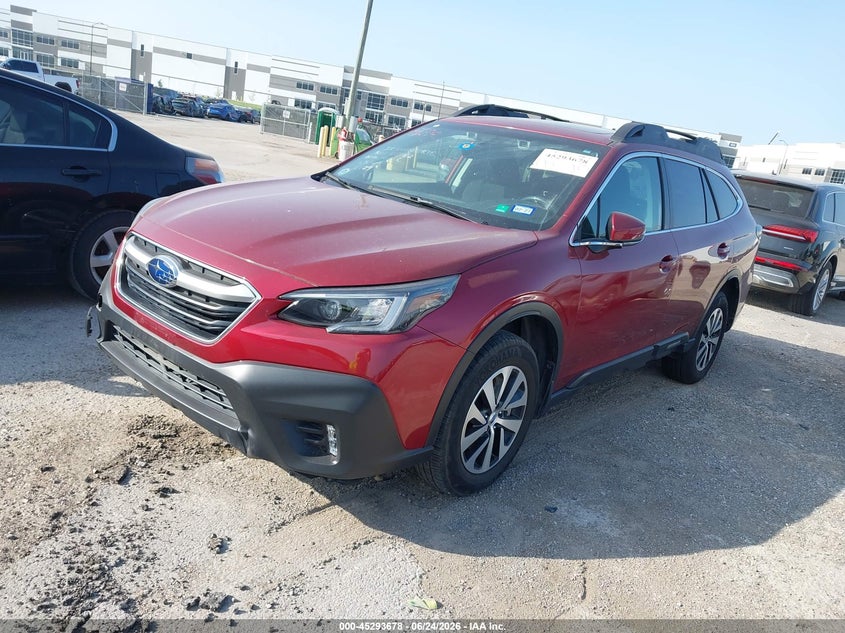 Vin: 4s4btafc9m3148767, lot: 45791514, subaru outback premium 20212