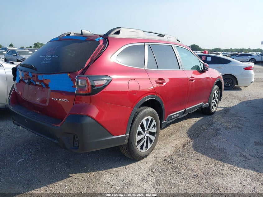 Vin: 4s4btafc9m3148767, lot: 45791514, subaru outback premium 20214