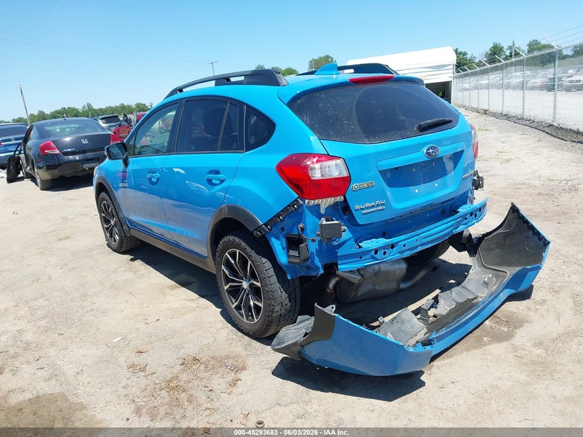 Vin: jf2gpakc7hh243326, lot: 45791519, subaru crosstrek 2.0i limited 20173