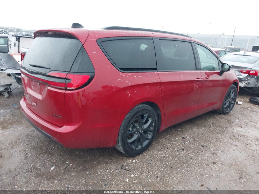 Vin: 2c4rc1gg9sr524375, lot: 45791522, chrysler pacifica limited 20254